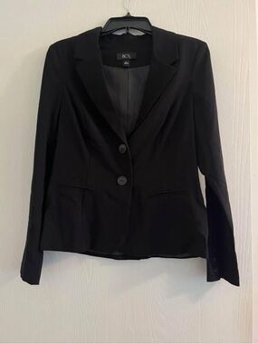 BCX Black Women's Two-Button Tailored Blazer